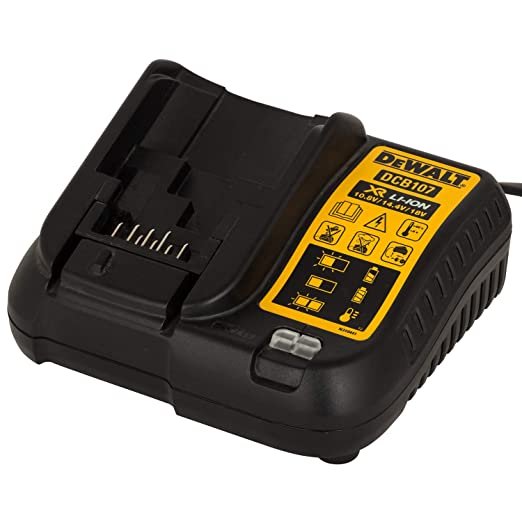 DEWALT DCB107-B1 Multi Voltage XR Compact Charger - Industrywaala