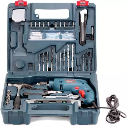 Bosch GSB 10 RE KIT (100 Tools) Power Hand Tool Kit, 06012161F4 ...