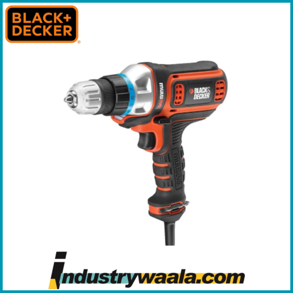 BLACK+DECKER MT350K-B5 300W 10mm Reversible Corded Multi-Evo Multi Tool Starter Kit with Drill Driver Head (Orange)