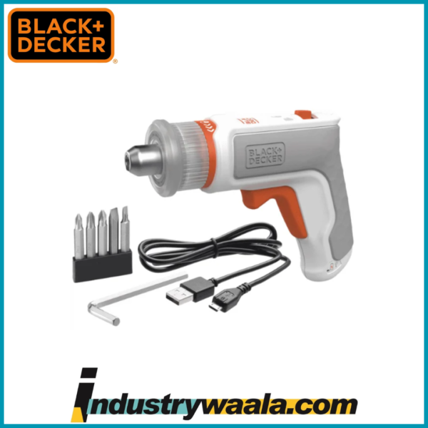 Black+Decker BCRTA01-B1 3.6V Screwdriver Set