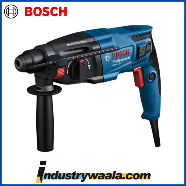 Bosch GBH 220 Corded Electric Rotary Hammer, 06112A60F0-2