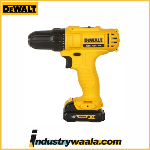 DEWALT DCD700D2A-IN 12V, 10mm XR Li ion Cordless Drill Driver with 2 Batteries + 109 Pieces Accessory Kit