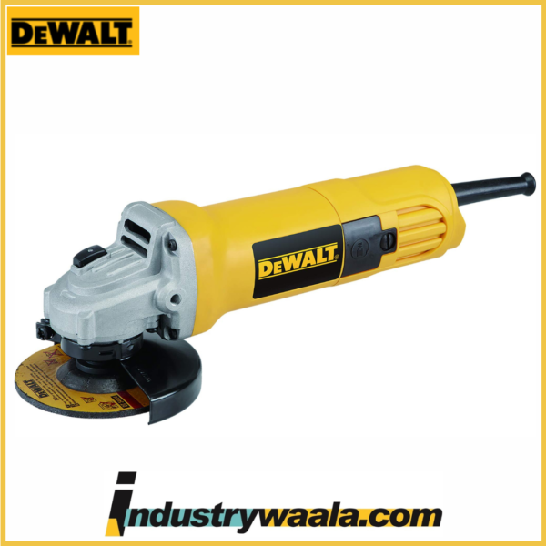 DEWALT DW810-IN 750 W 4 inch (100 mm) Heavy Duty Small Angle Grinder with Toggle Switch-1