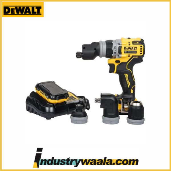 DeWalt DCD703D2-B1 18V, 2.0Ah 10mm Brushless Multi-Head Drill for Cordless Drill Drivers