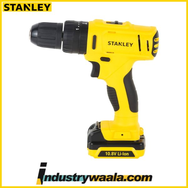 STANLEY SCH121S2-B1 10.8V Li-Ion Cordless Hammer Drill Driver w Battery Charger and Kitbox-2×1.5Ah Battery Included