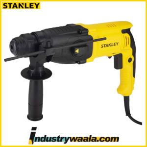 STANLEY SHR263K-IN 800W 26mm 3 Mode SDS-Plus Corded Hammer with Kit box, 2.6Kg (Yellow & Black)