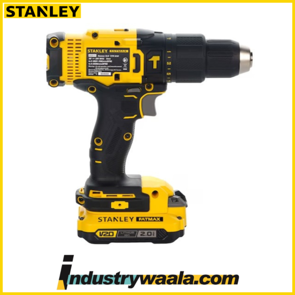 Stanley 1500 RPM Brush Hammer Drill Machine SCD711D2K-B1-1