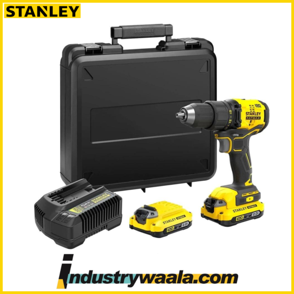 Stanley SCD700D2K-B1 Cordless Drill (38.1 mm Chuck Size)-2