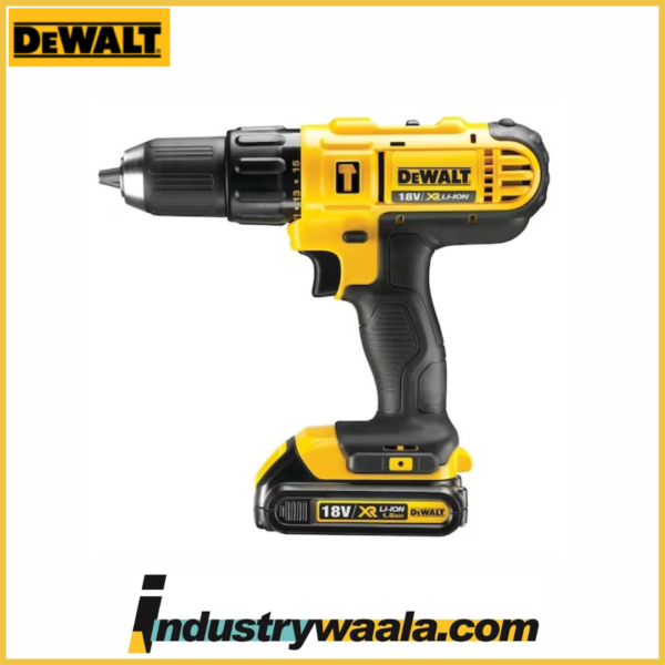 Dewalt Hammer Drill Driver Black & Yellow DCD776S2-IN (1.5Ah)