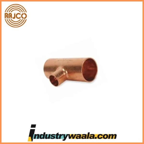 Rajco Medical Gas Pipeline Copper Fitting - Reducing Branch Tee