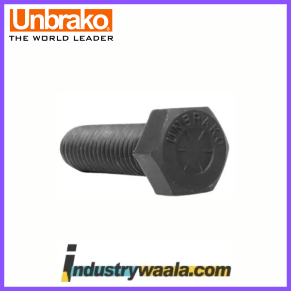 Unbrako 8 X 60 MM Hex Head Bolts/Screws – Metric, Quantity 100 Pcs