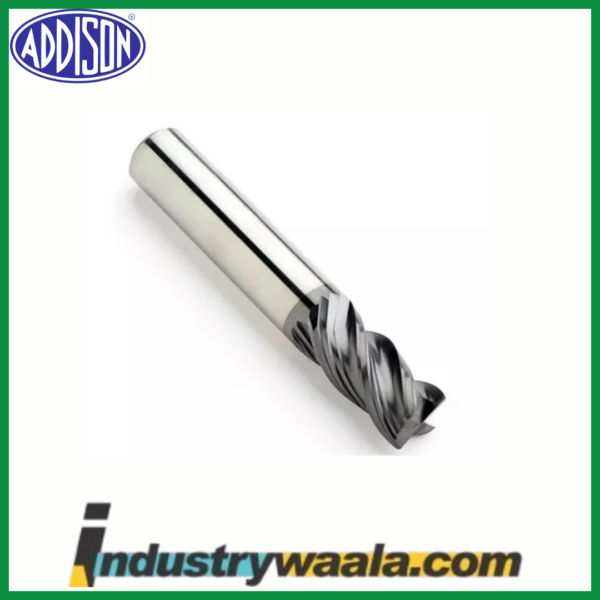 Addison 2 X 3 X 12 X 38 MM Solid Carbide Gp End Mills K2Gpse/K4Gpse Series Upto 45HRC