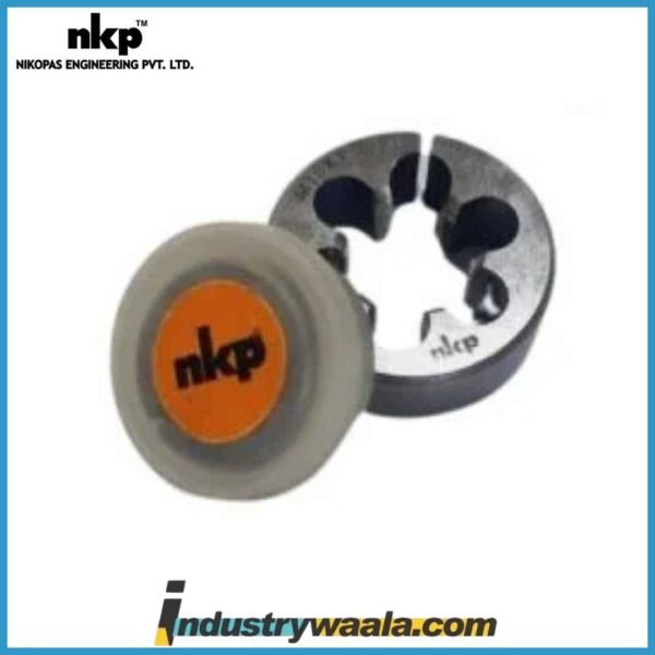 NKP 1/4 UNC 20 TPI 1 Inch Dia Carbon Steel Circular Dies