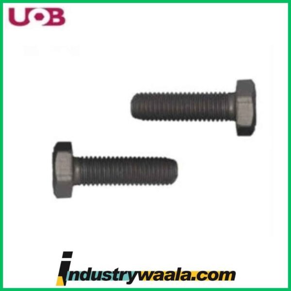 UOB 24 X 70 MM Hex Head Bolts/Screws - Metric, Quantity- 10 Pcs