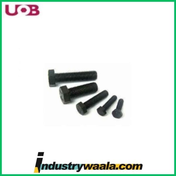 UOB 5/8 X 4 Inch Hex Head Bolts/Screws - Inch (BSW), Quantity- 25 Pcs