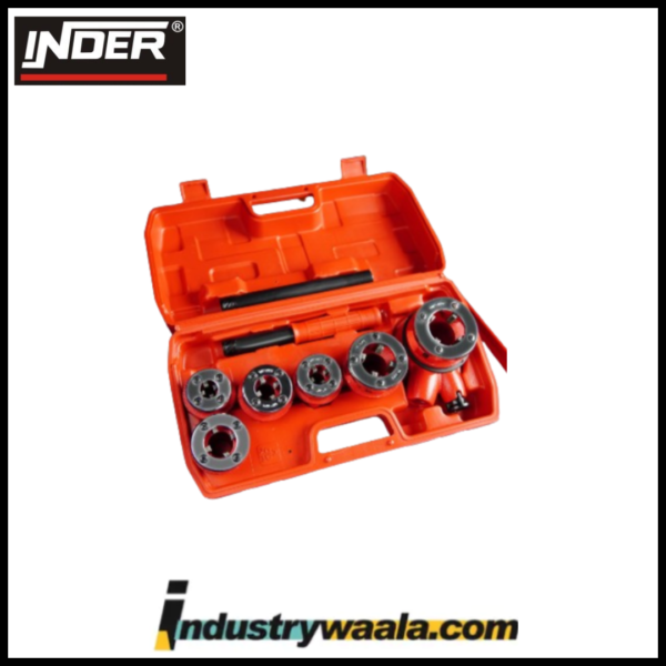 Inder 2.1/2-3 Inch BSPT 65-80 MM Product No : 111 N Ratchet Pipe Threader Quantity – 1 Set