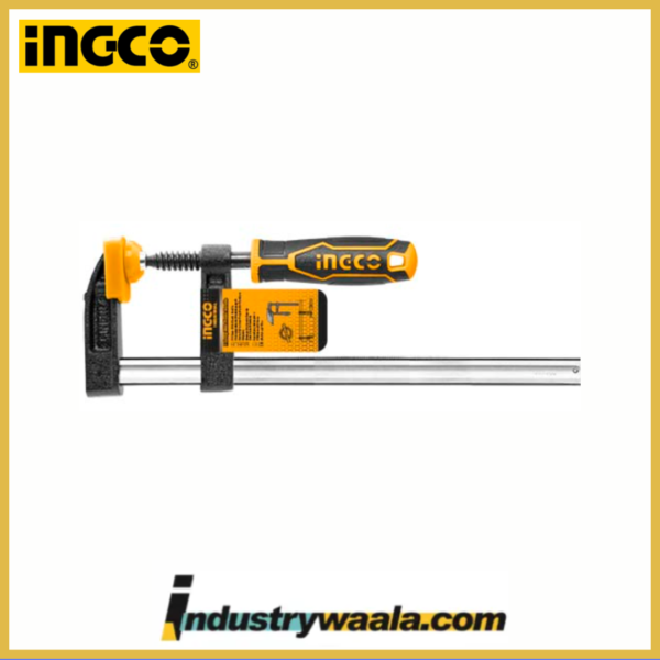 Ingco HFC021201 F Clamp With Plastic Handle Quantity – 1 Pcs