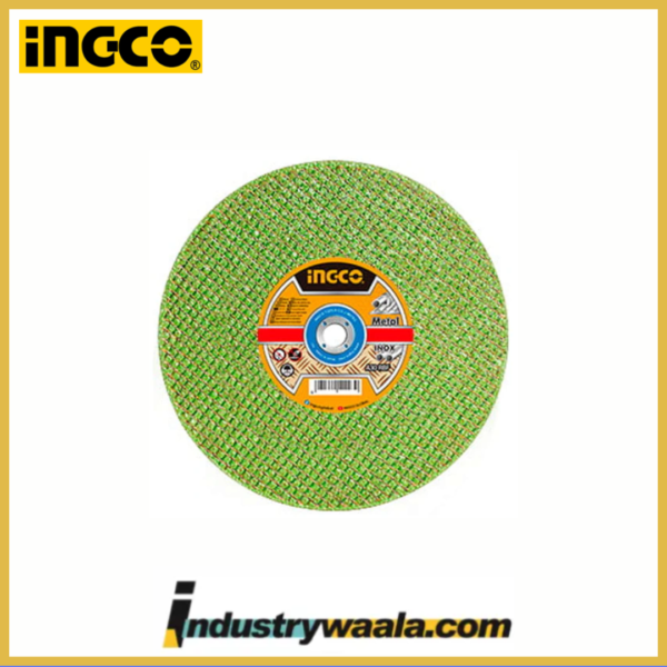 Ingco MCD253552 Abrasive Metal Cutting Disc Set (Green) Quantity – 1 Pcs