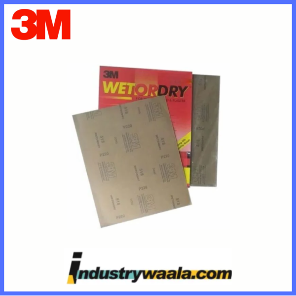 3M Grits 100 518 Wetordry Abrasive Sheets
