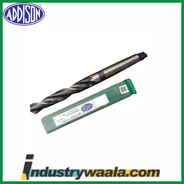 Addison 7/16 Inch Long Series HSS Parallel Shank Drills