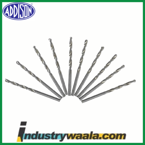 Addison 1.15/32 Inch Stub Series HSS Parallel Shank Drills