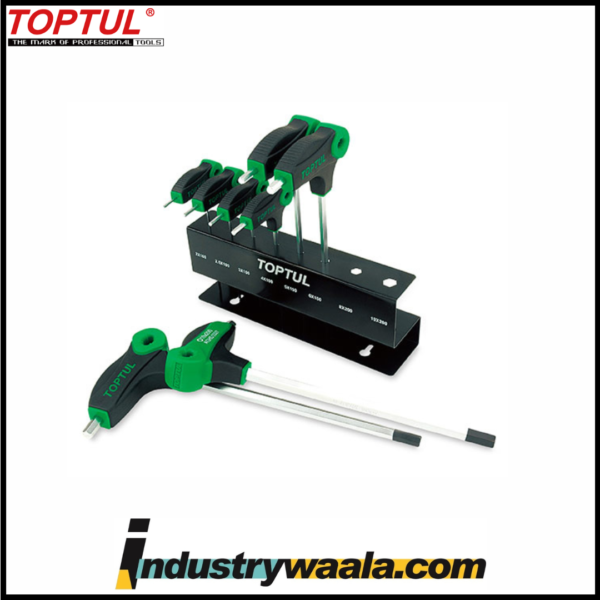 Toptul GAAX0802 Two Way Hex Key Wrench Set