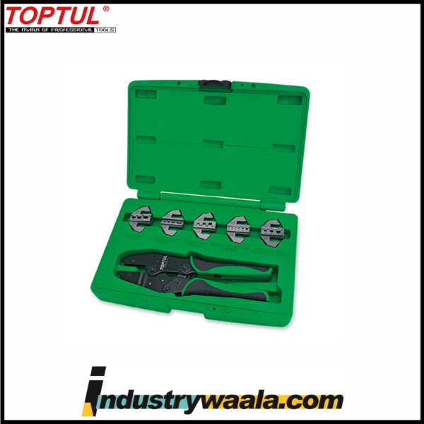 Toptul GAAI0605 Quick Interchangeable Ratchet Crimping Tool Kit