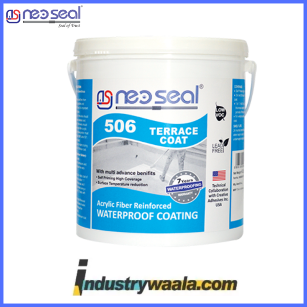 Neo Seal NS5065-17PC 506 Terrace Coat-Acrylic Fibre Reinforced Waterproof Coating